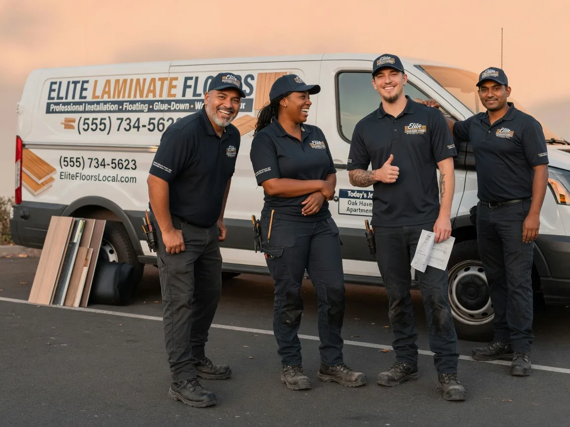 Laminate flooring installation company in Wishek, ND